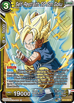 Self-Restraint SS Son Goku - BT14-096 - Rare available at 401 Games Canada