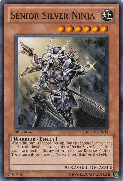 Senior Silver Ninja - PHSW-EN031 - Common - 1st Edition available at 401 Games Canada