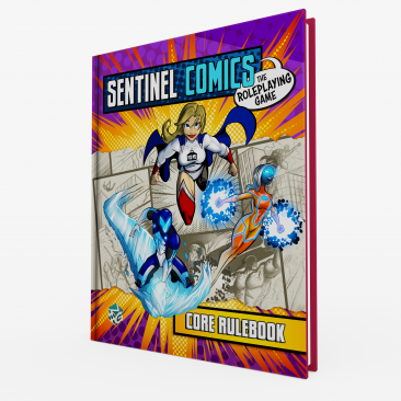 Sentinel Comics RPG Core Rulebook available at 401 Games Canada