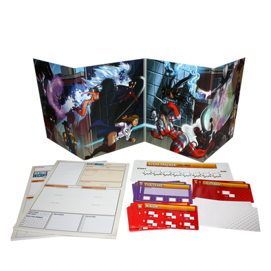 Sentinel Comics RPG GM Kit available at 401 Games Canada