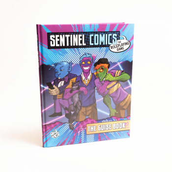 Sentinel Comics RPG - The Guise Book available at 401 Games Canada