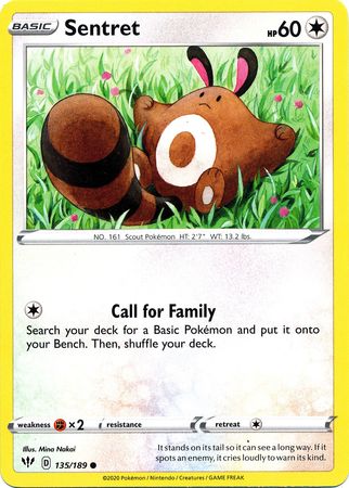 Sentret - 135/189 - Common available at 401 Games Canada