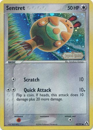 Sentret - 62/92 - Common - Reverse Holo available at 401 Games Canada