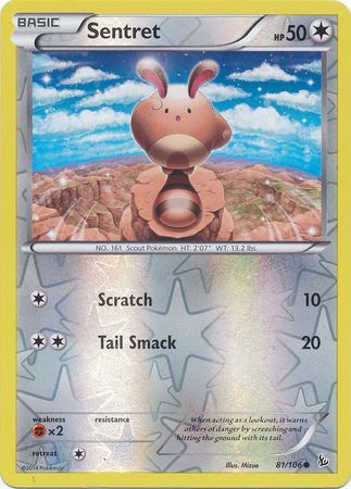 Sentret - 81/106 - Common - Reverse Holo available at 401 Games Canada