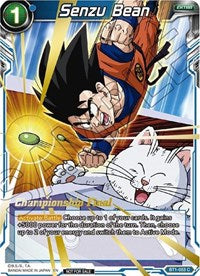 Senzu Bean (Championship Final) - BT1-053 - Common available at 401 Games Canada