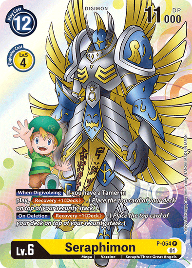 Seraphimon - P-054 - Promo available at 401 Games Canada