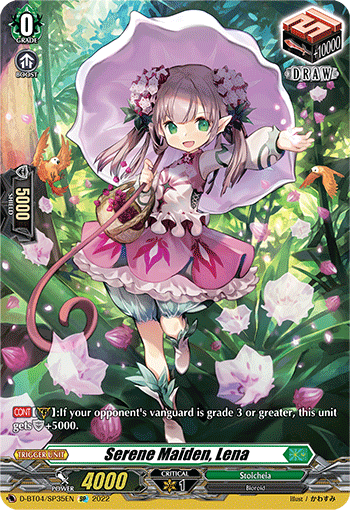 Serene Maiden, Lena - D-BT04/SP35 - SP available at 401 Games Canada