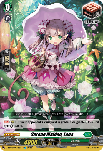 Serene Maiden, Lena - D-SS05/Re32 - Special Reprint available at 401 Games Canada