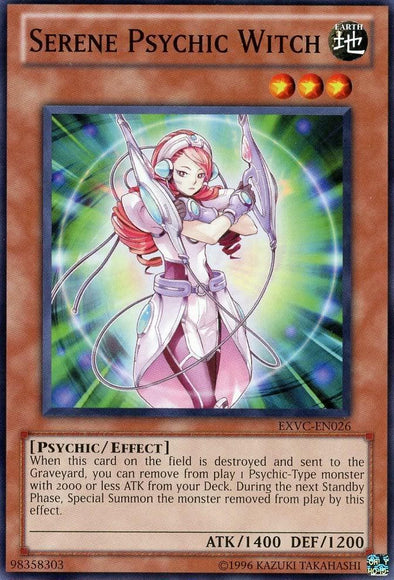 Serene Psychic Witch - EXVC-EN026 - Common - Unlimited available at 401 Games Canada