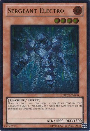 Sergeant Electro - PHSW-EN090 - Ultimate Rare - Unlimited available at 401 Games Canada