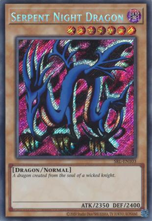 Serpent Night Dragon - SRL-EN103 - Secret Rare - Unlimited Worldwide available at 401 Games Canada