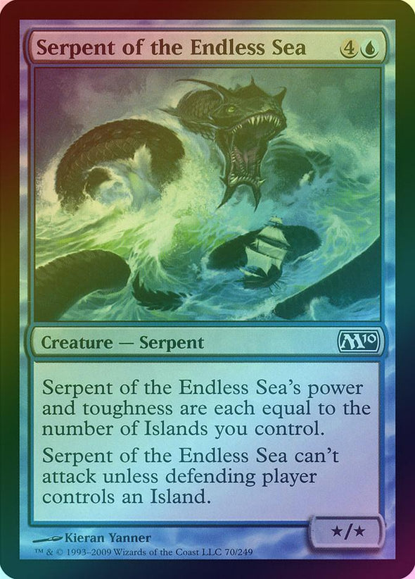 Serpent of the Endless Sea (Foil) (M10) available at 401 Games Canada