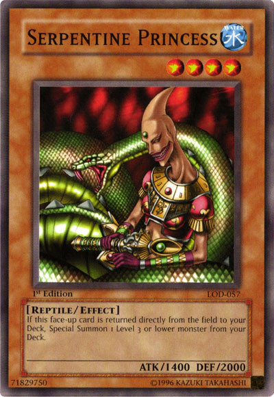 Serpentine Princess - LOD-057 - Common - 1st Edition available at 401 Games Canada