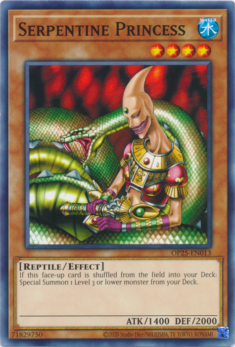 Serpentine Princess - OP25-EN013 - Common - Unlimited
