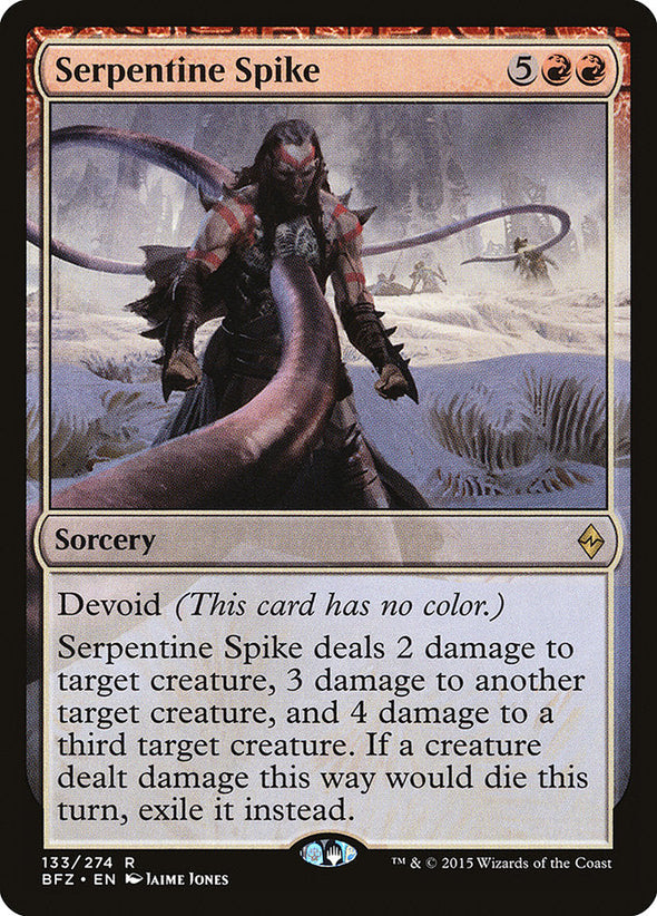 Serpentine Spike (BFZ) available at 401 Games Canada