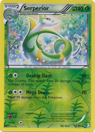 Serperior - 13/149 - Holo Rare - Reverse Holo available at 401 Games Canada