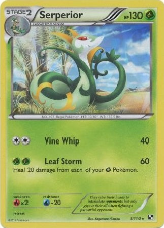 Serperior - 5/114 - Rare - Theme Deck Exclusive available at 401 Games Canada