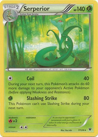 Serperior - 7/124 - Rare available at 401 Games Canada