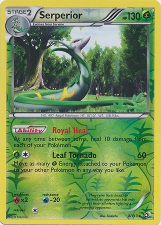 Serperior - 8/113 - Holo Rare - Reverse Holo available at 401 Games Canada