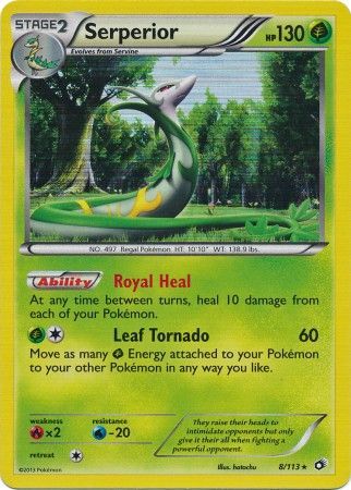 Serperior - 8/113 - Holo Rare available at 401 Games Canada