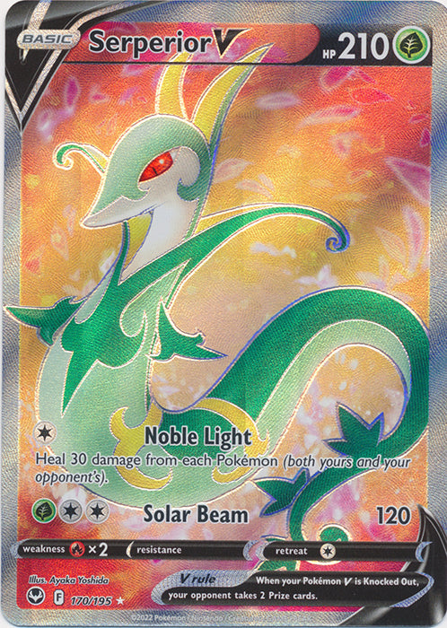 Serperior V - 170/195 - Full Art Ultra Rare available at 401 Games Canada