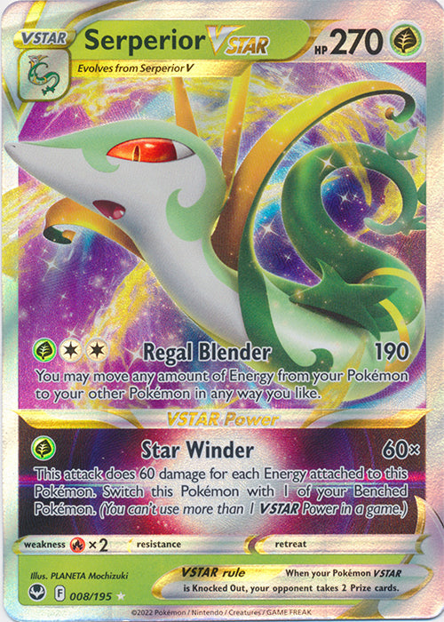 Serperior VSTAR - 008/195 - Ultra Rare available at 401 Games Canada