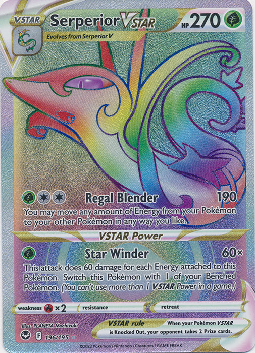 Serperior VSTAR - 196/195 - Hyper Rare available at 401 Games Canada