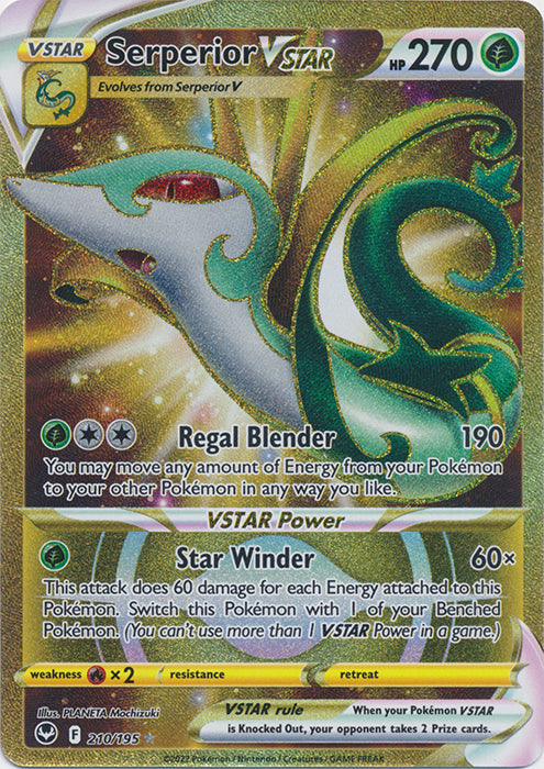 Serperior VSTAR - 210/195 - Secret Rare available at 401 Games Canada