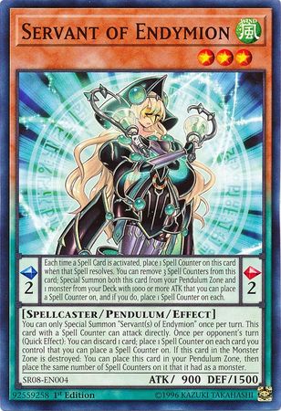 Servant of Endymion - SR08-EN004 - Common - 1st Edition available at 401 Games Canada