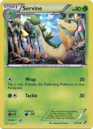 Servine - 3/114 - Shattered Holo Promo available at 401 Games Canada