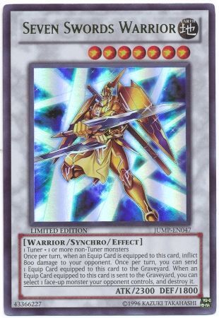 Seven Swords Warrior - JUMP-EN047 - Ultra Rare available at 401 Games Canada