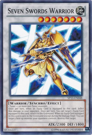 Seven Swords Warrior - SP13-EN048 - Common - Unlimited available at 401 Games Canada