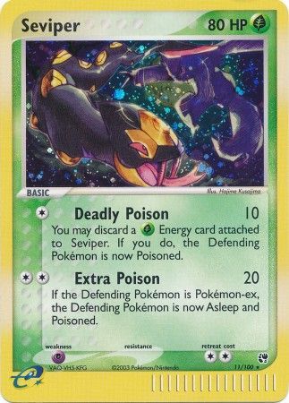 Seviper - 11/100 - Holo Rare available at 401 Games Canada