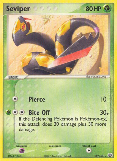 Seviper - 20/106 - Rare available at 401 Games Canada