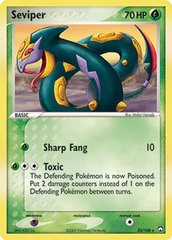 Seviper - 23/108 - Rare available at 401 Games Canada