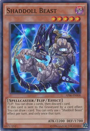 Shaddoll Beast - AP06-EN008 - Super Rare available at 401 Games Canada
