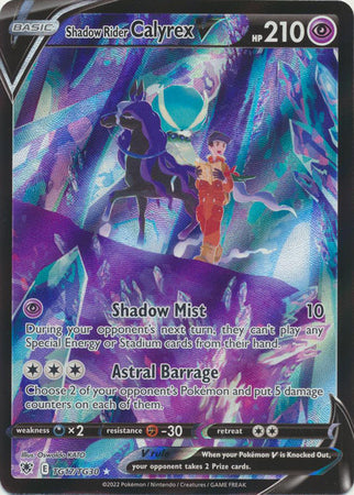 Shadow Rider Calyrex V - TG17/TG30 - Ultra Rare available at 401 Games Canada
