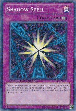 Shadow Spell - DT03-EN049 - Normal Parallel Rare available at 401 Games Canada