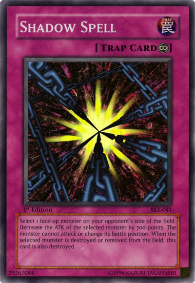 Shadow Spell - SKE-041 - Super Rare - 1st Edition available at 401 Games Canada