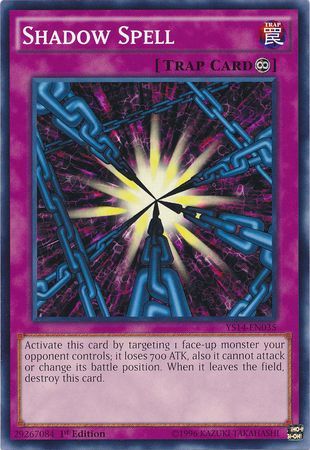 Shadow Spell - YS14-EN035 - Common - 1st Edition available at 401 Games Canada