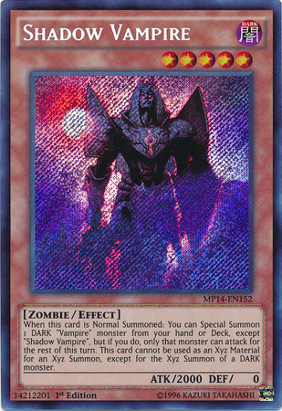 Shadow Vampire - MP14-EN152 - Secret Rare - 1st Edition available at 401 Games Canada