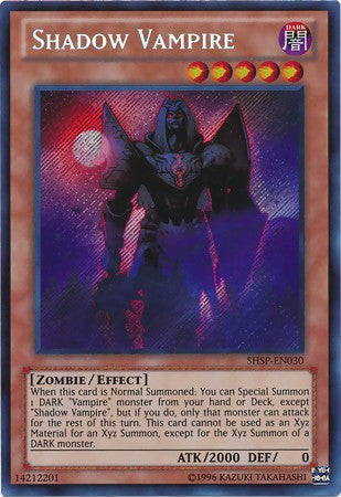 Shadow Vampire - SHSP-EN030 - Secret Rare - Unlimited available at 401 Games Canada