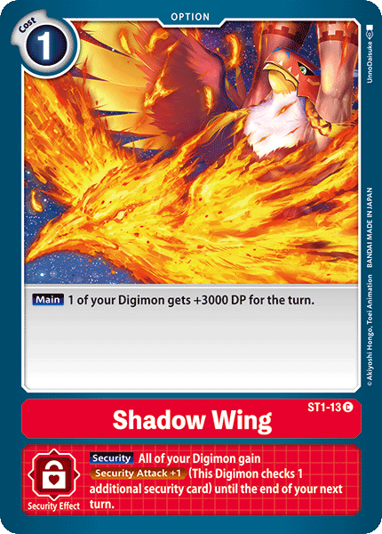 Shadow Wing - ST1-13 - Common available at 401 Games Canada
