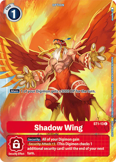 Shadow Wing - ST1-13 - Promo (Tamer's Evolution Box 1) available at 401 Games Canada