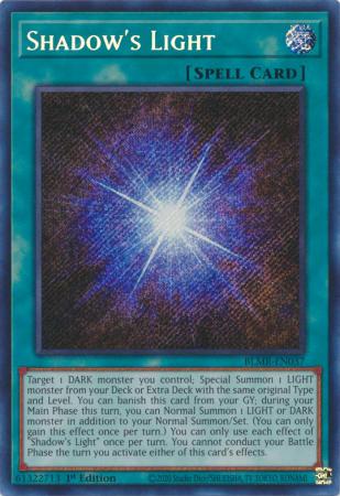 Shadow's Light - BLMR-EN037 - Secret Rare - 1st Edition available at 401 Games Canada