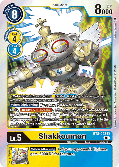 Shakkoumon - BT8-042 - Rare available at 401 Games Canada