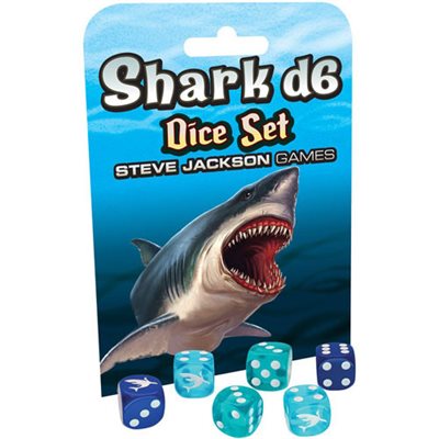 Shark D6 Dice Set available at 401 Games Canada