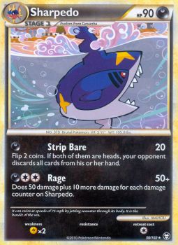 Sharpedo - 30/102 - Rare available at 401 Games Canada