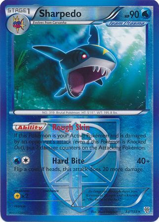 Sharpedo - 33/135 - Rare - Reverse Holo available at 401 Games Canada