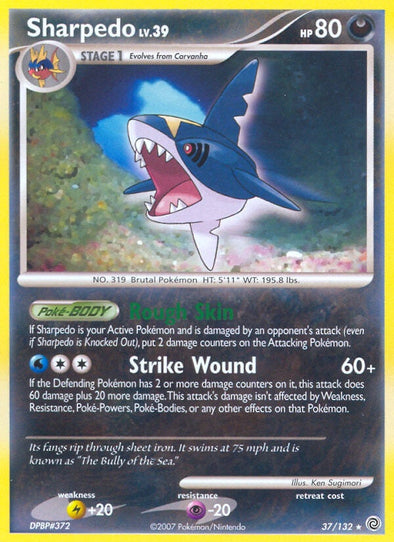 Sharpedo - 37/132 - Rare available at 401 Games Canada